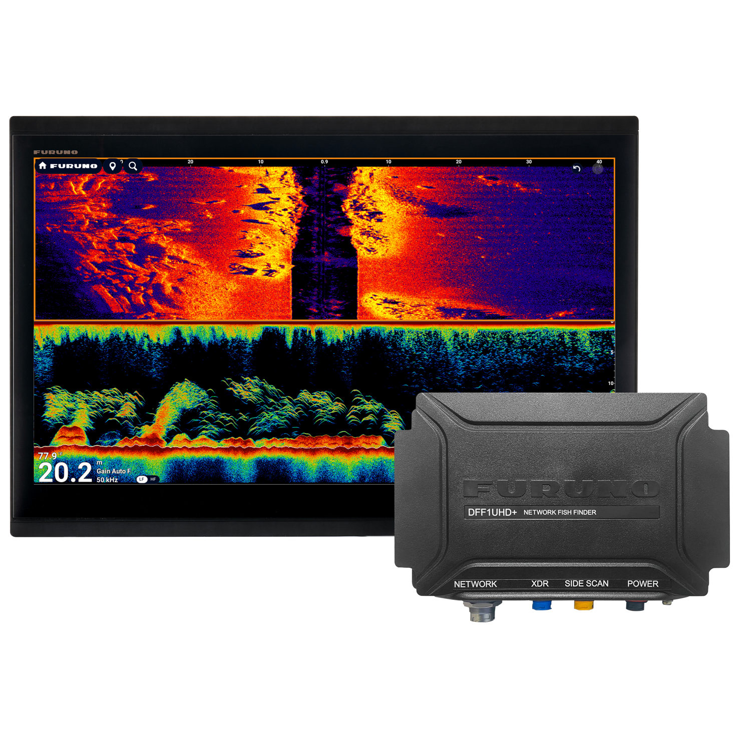 DFF1-UHD+ – Modul Black Box Fish Finder TrueEcho CHIRP