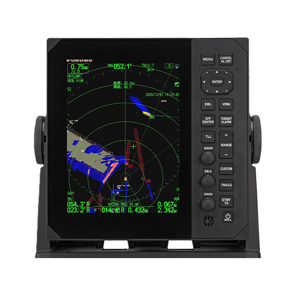 FURUNO FR-10 & FR-12 Color LCD Marine Radar Display