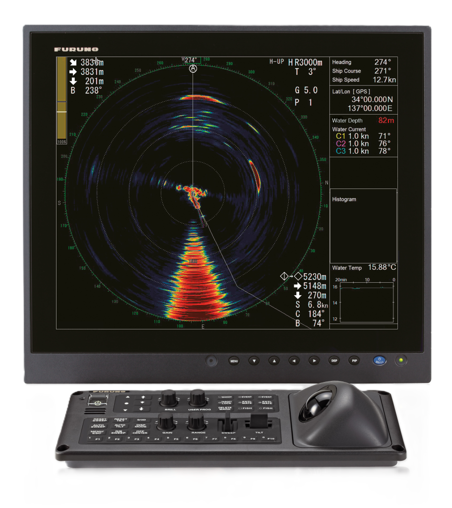 FSV-25 MARK-2 – Scanning Sonar Full-Circle LCD Berwarna 19 Inci