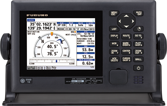 GP-170 – Chart Plotter GPS 5,7 Inci